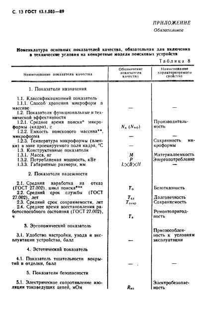 ГОСТ 13.1.503-89