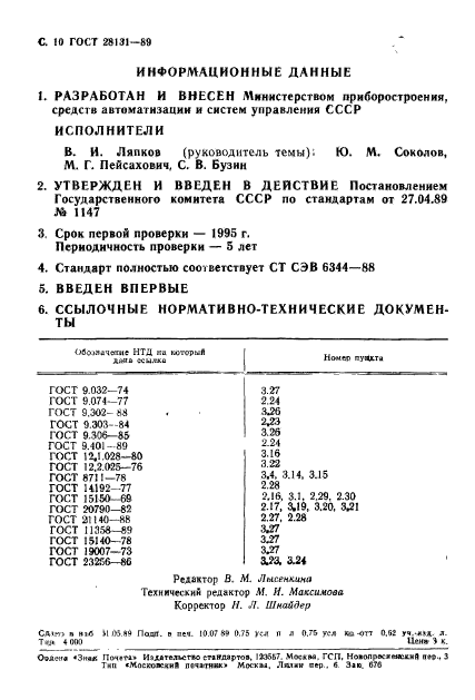 ГОСТ 28131-89