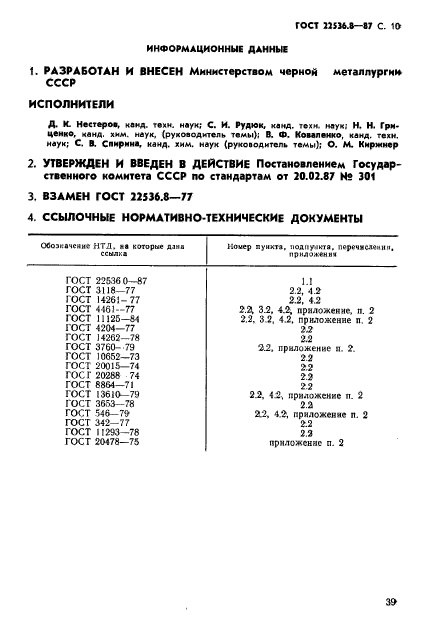 ГОСТ 22536.8-87