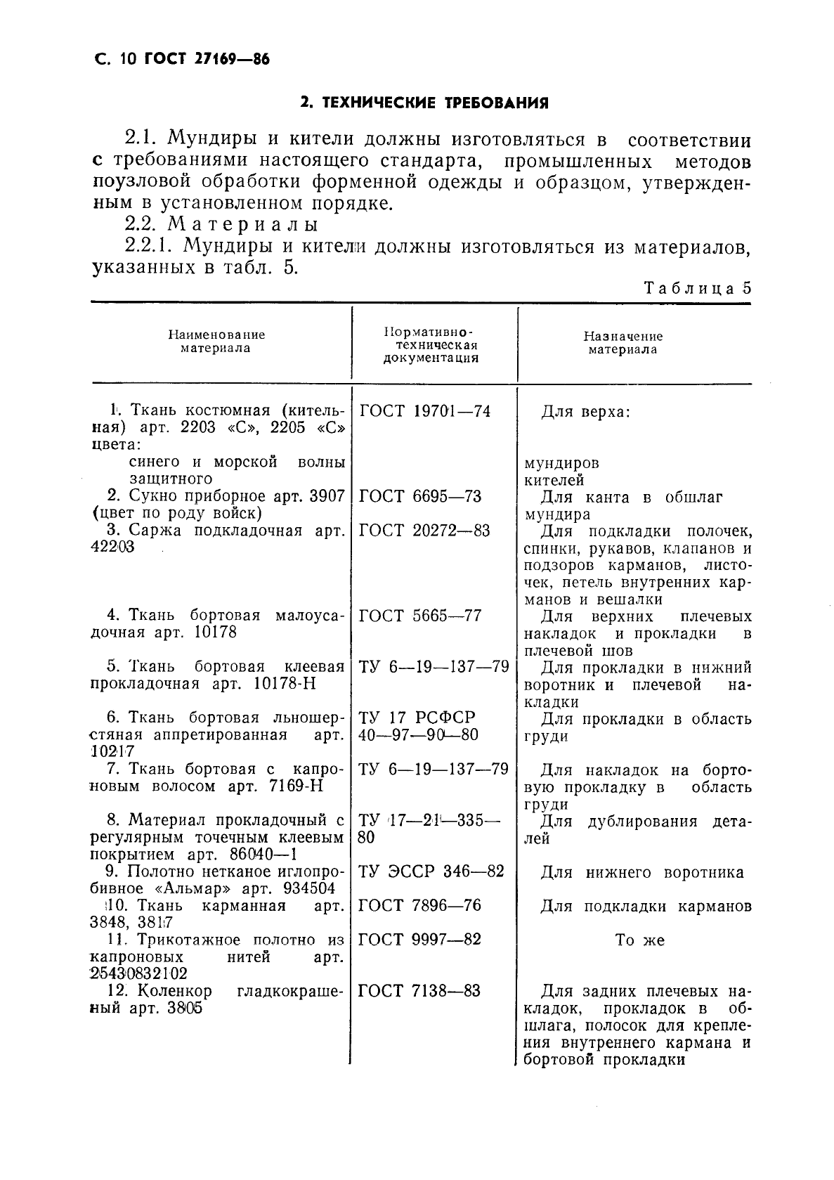 ГОСТ 27169-86