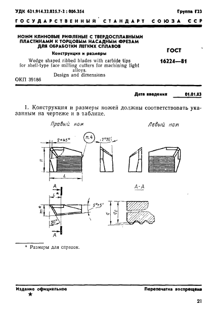 ГОСТ 16224-81