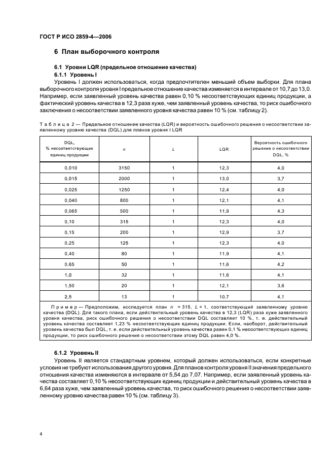 ГОСТ Р ИСО 2859-4-2006