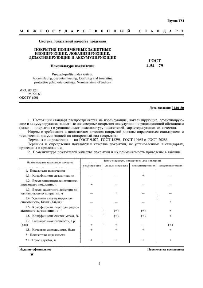 ГОСТ 4.54-79