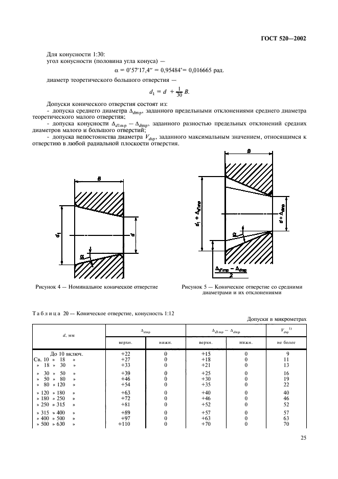 ГОСТ 520-2002