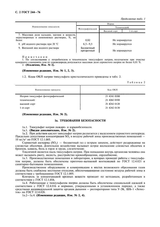 ГОСТ 244-76