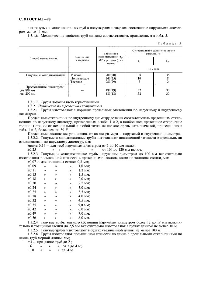 ГОСТ 617-90