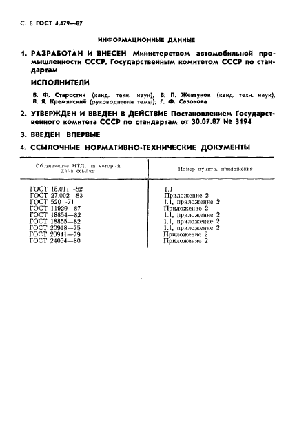 ГОСТ 4.479-87