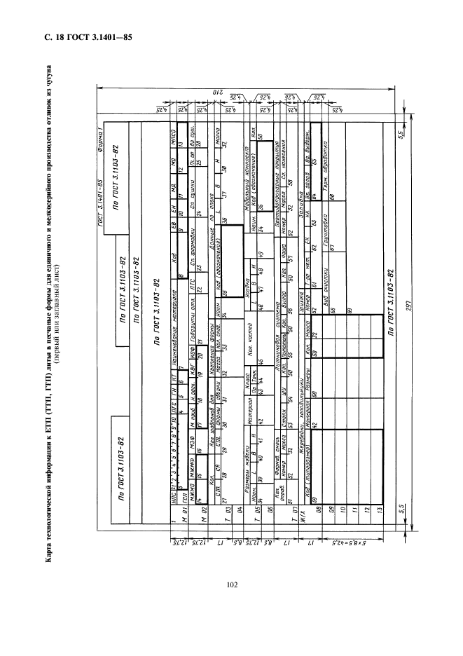 ГОСТ 3.1401-85