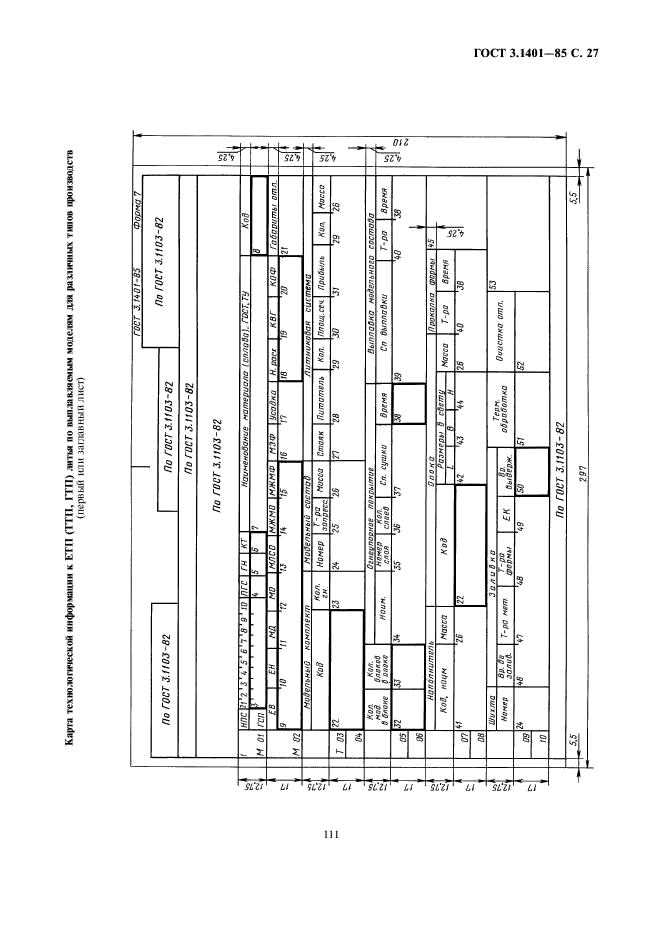 ГОСТ 3.1401-85