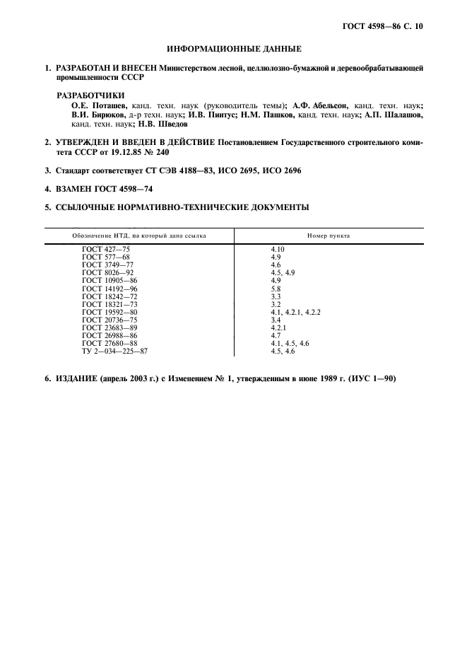 ГОСТ 4598-86