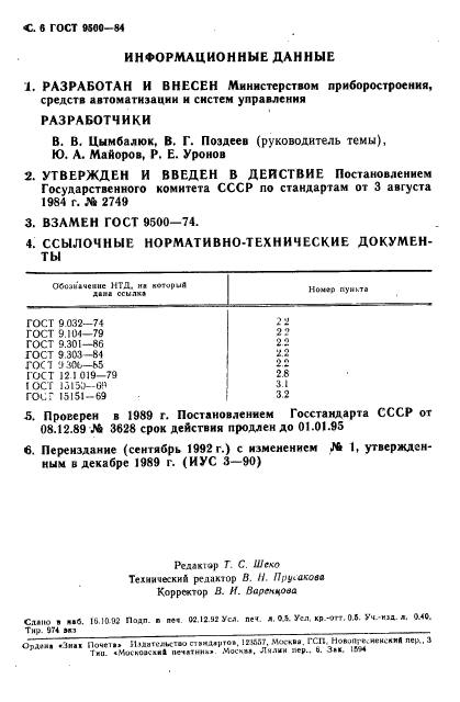 ГОСТ 9500-84