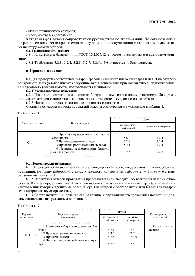 ГОСТ 959-2002