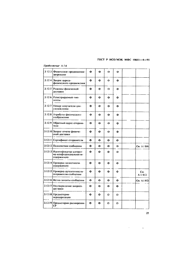 ГОСТ Р ИСО/МЭК МФС 10611-4-95