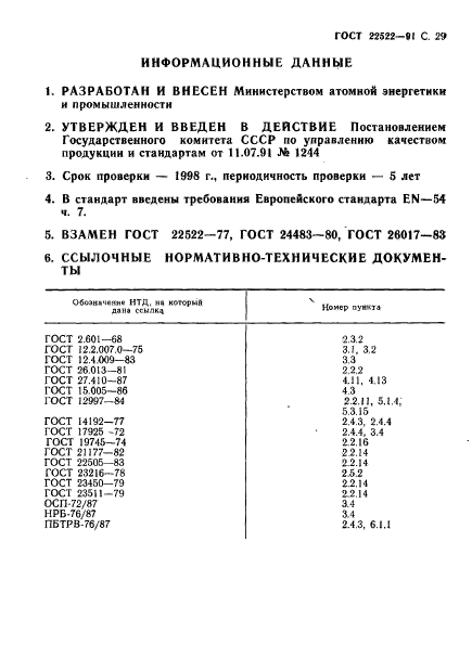 ГОСТ 22522-91