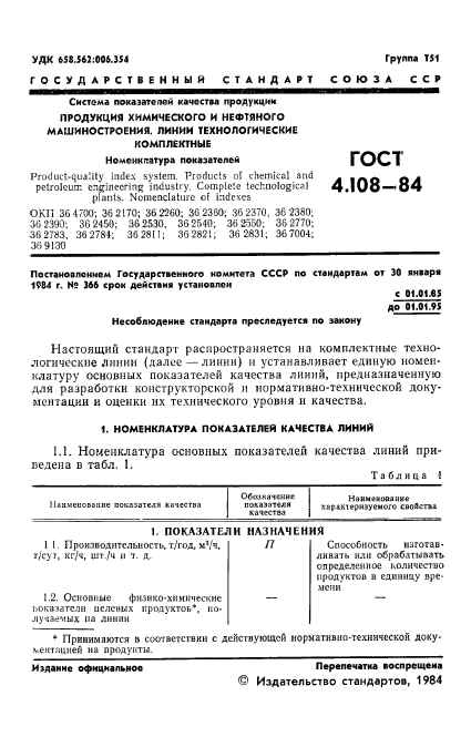 ГОСТ 4.108-84