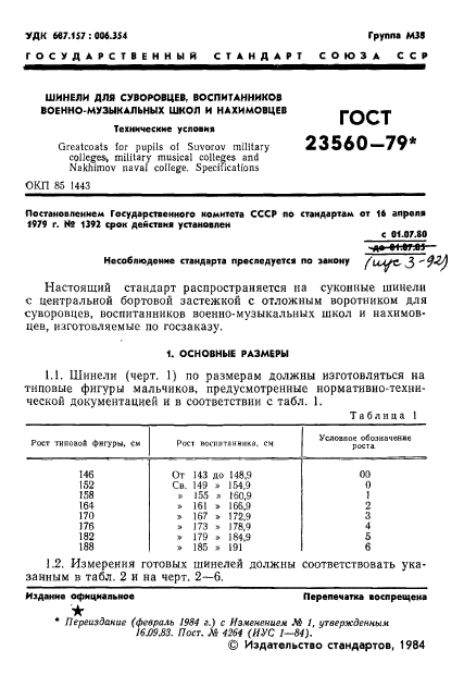 ГОСТ 23560-79