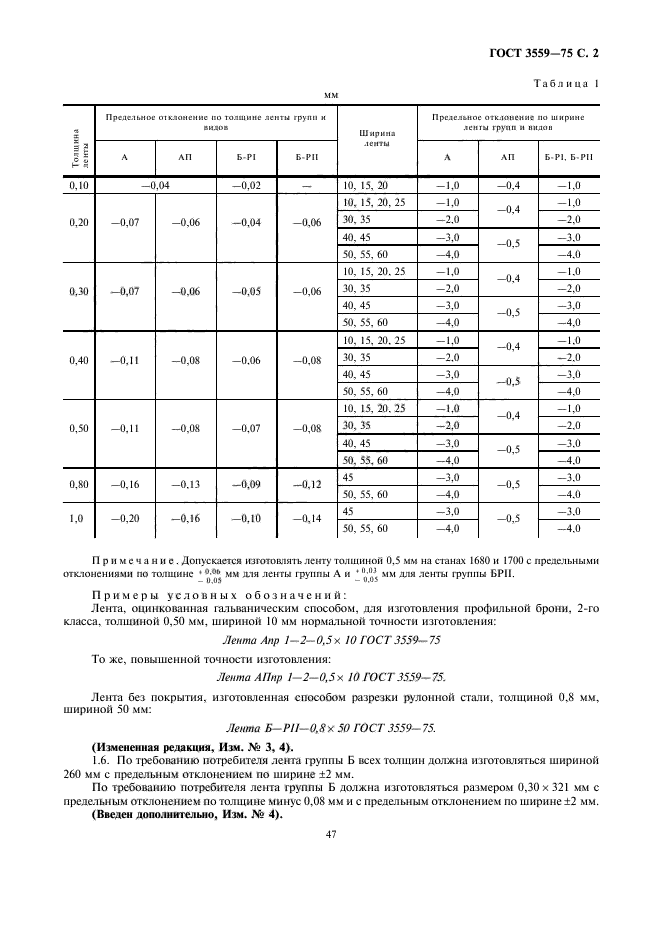 ГОСТ 3559-75