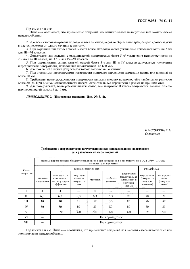 ГОСТ 9.032-74