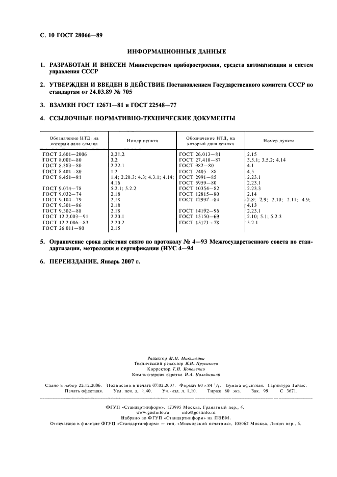 ГОСТ 28066-89