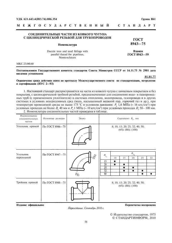 ГОСТ 8943-75