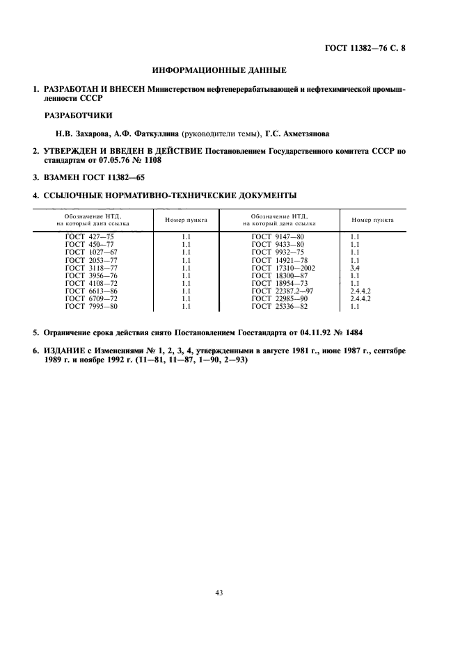 ГОСТ 11382-76