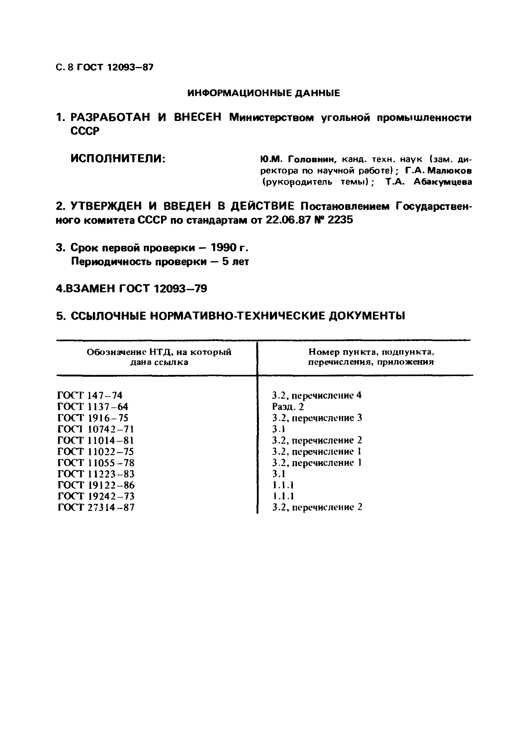 ГОСТ 12093-87