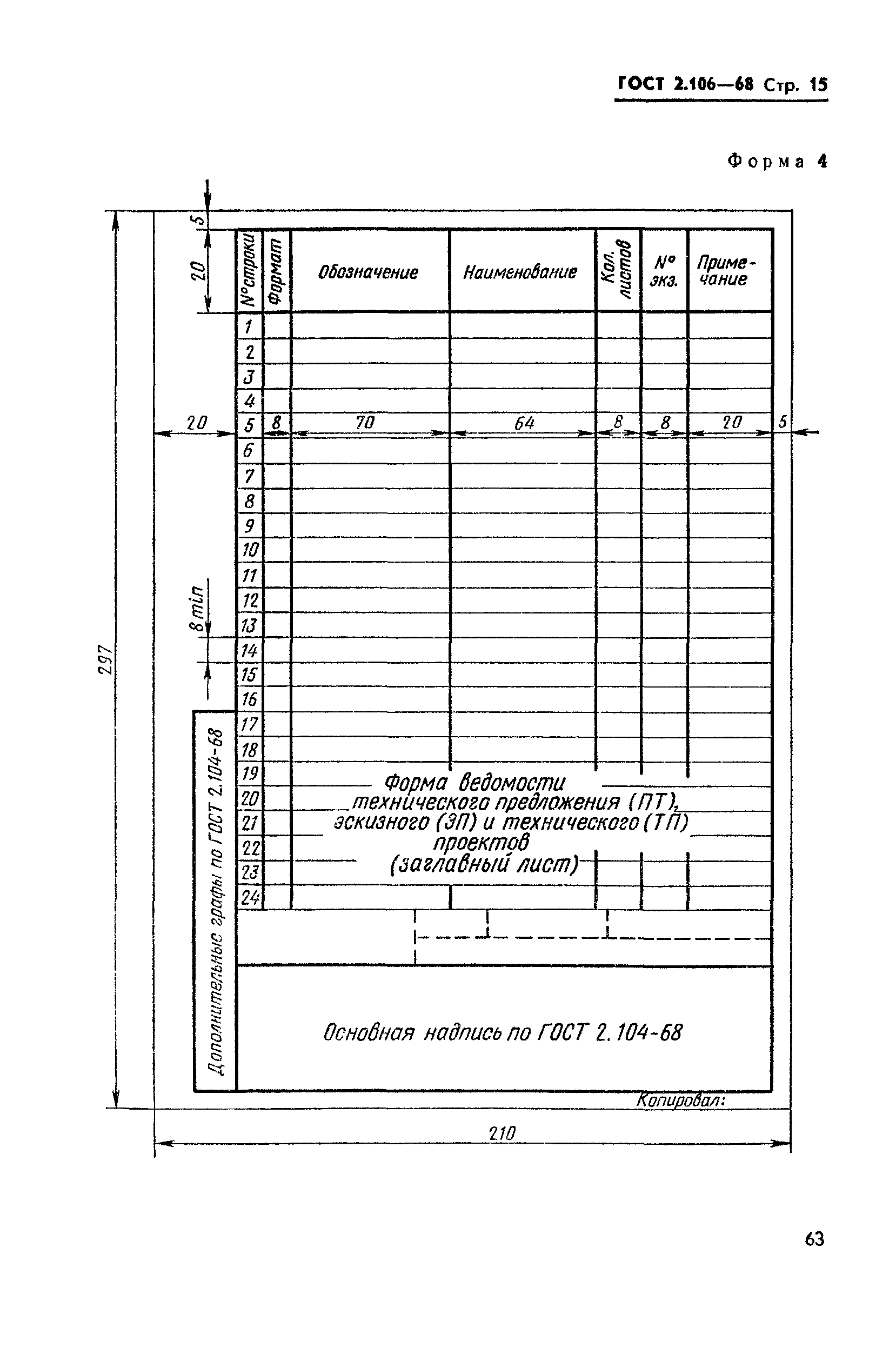 ГОСТ 2.106-68