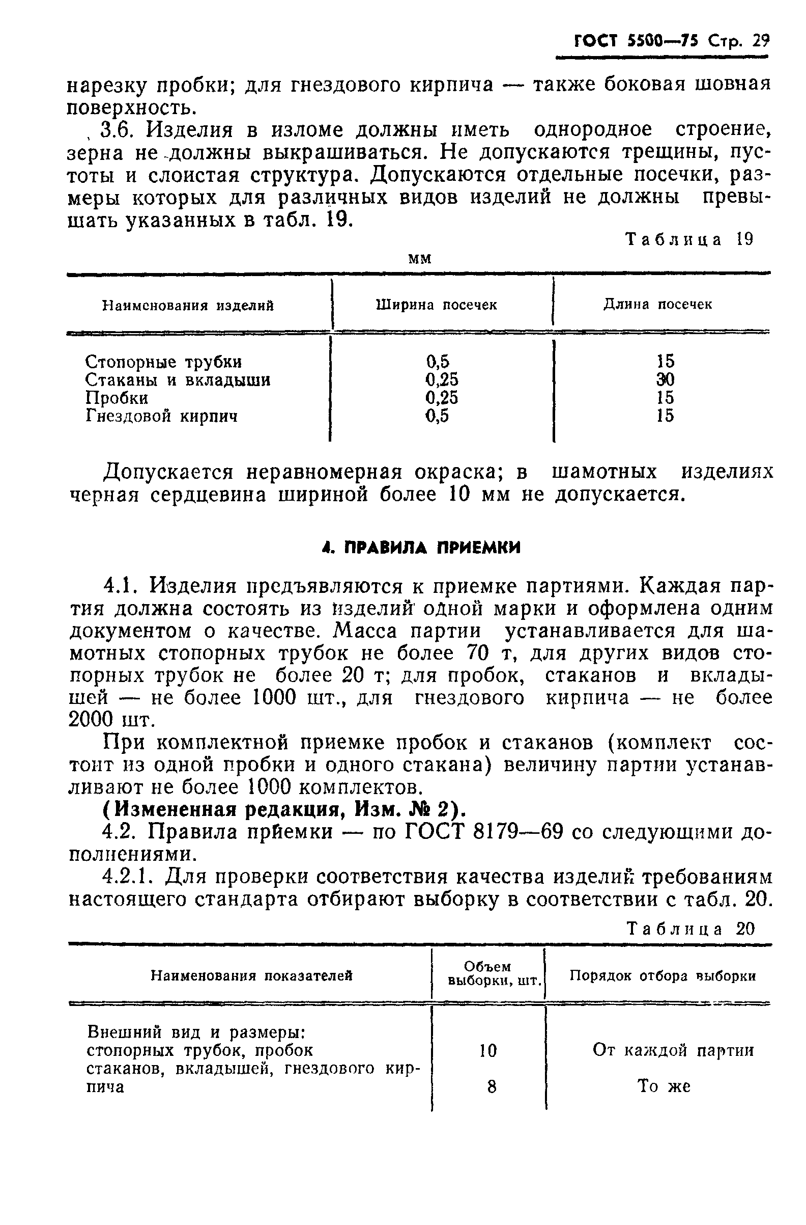 ГОСТ 5500-75