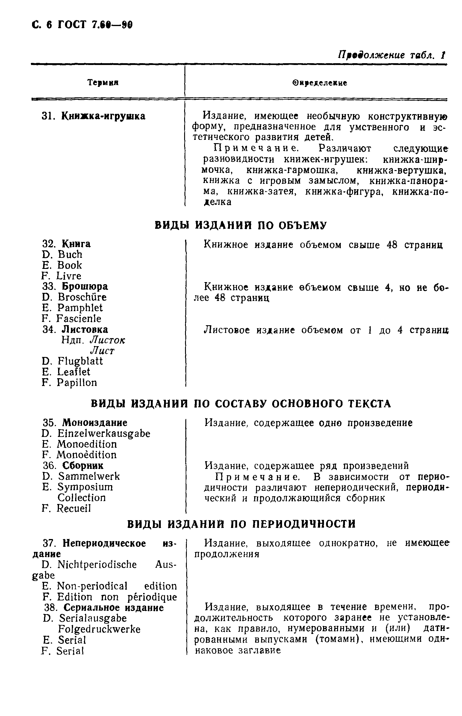 ГОСТ 7.60-90