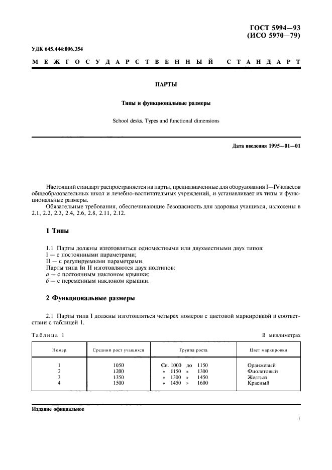 ГОСТ 5994-93