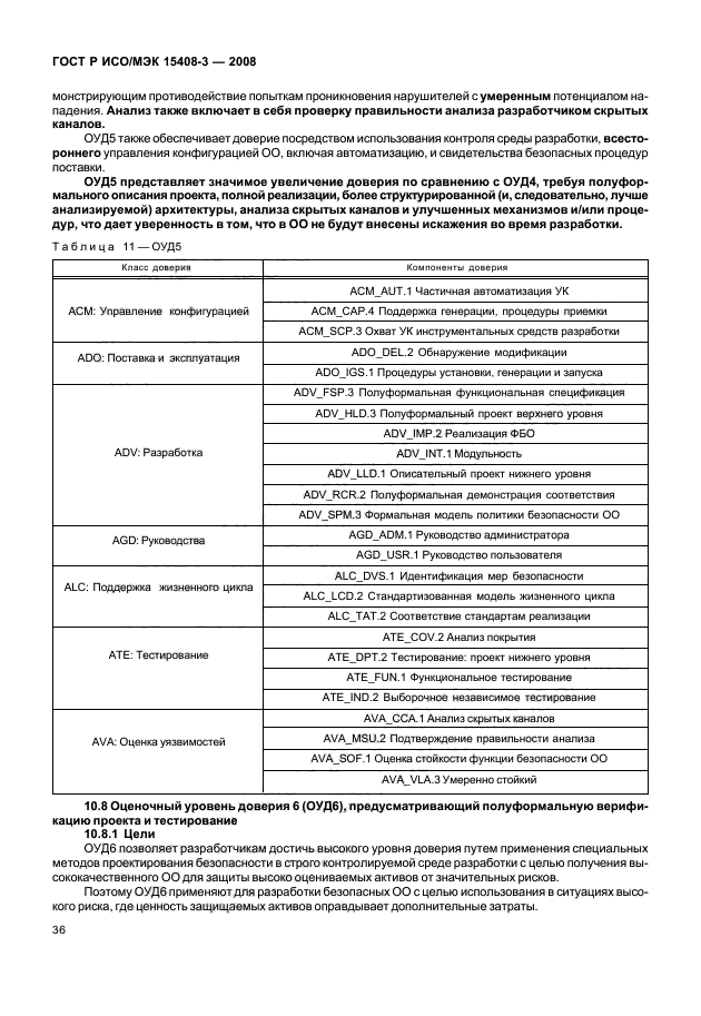 ГОСТ Р ИСО/МЭК 15408-3-2008