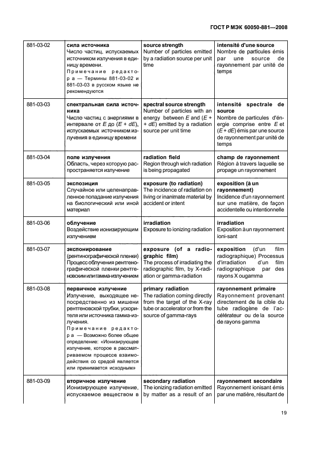 ГОСТ Р МЭК 60050-881-2008