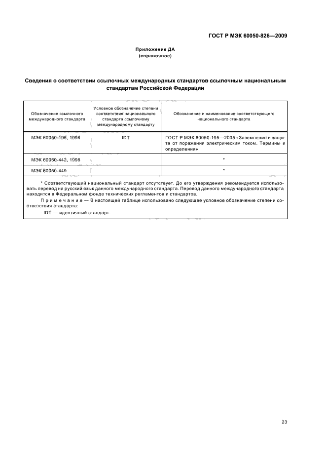 ГОСТ Р МЭК 60050-826-2009