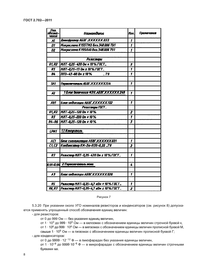 ГОСТ 2.702-2011