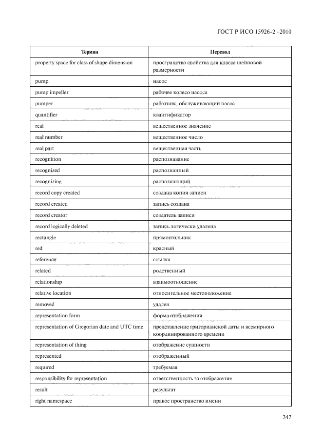 ГОСТ Р ИСО 15926-2-2010