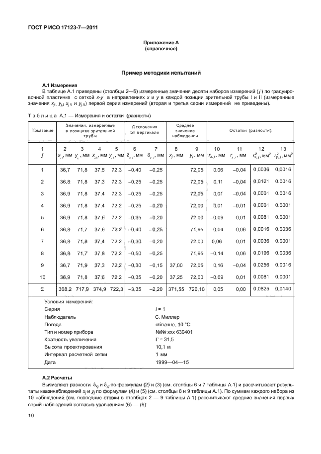 ГОСТ Р ИСО 17123-7-2011