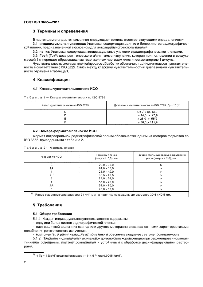 ГОСТ ISO 3665-2011