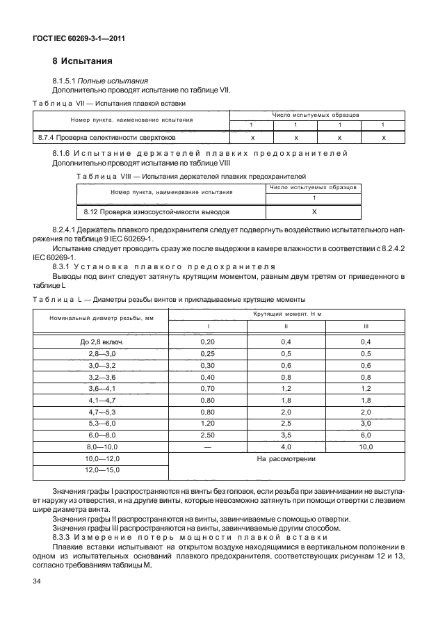 ГОСТ IEC 60269-3-1-2011