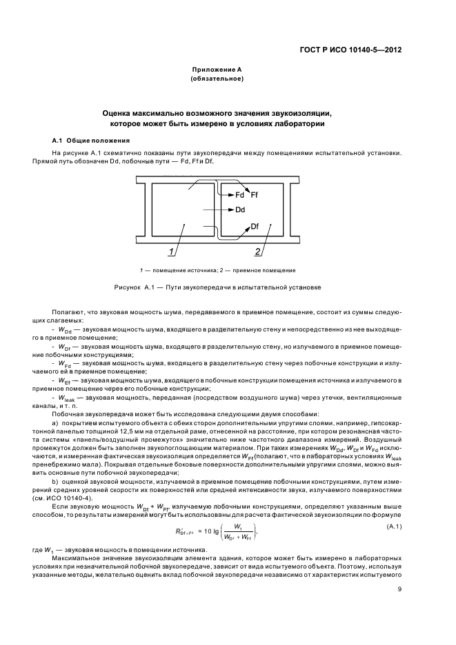 ГОСТ Р ИСО 10140-5-2012