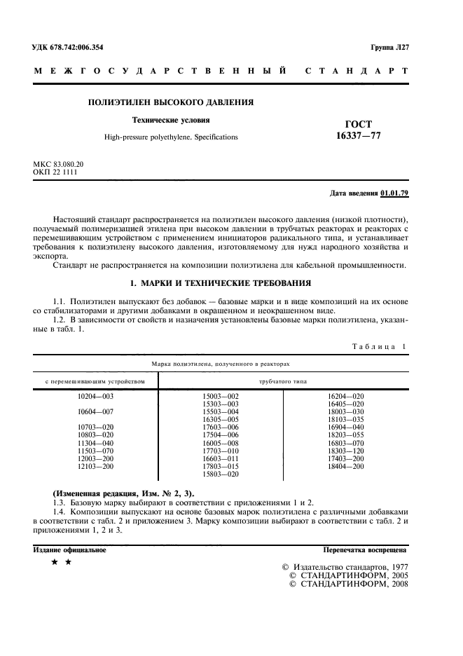 ГОСТ 16337-77