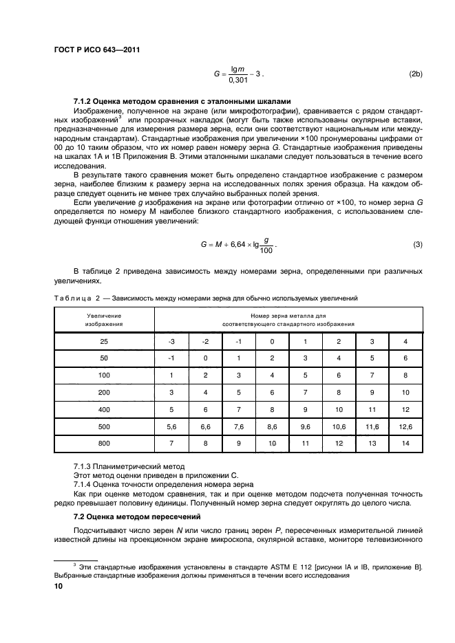 ГОСТ Р ИСО 643-2011