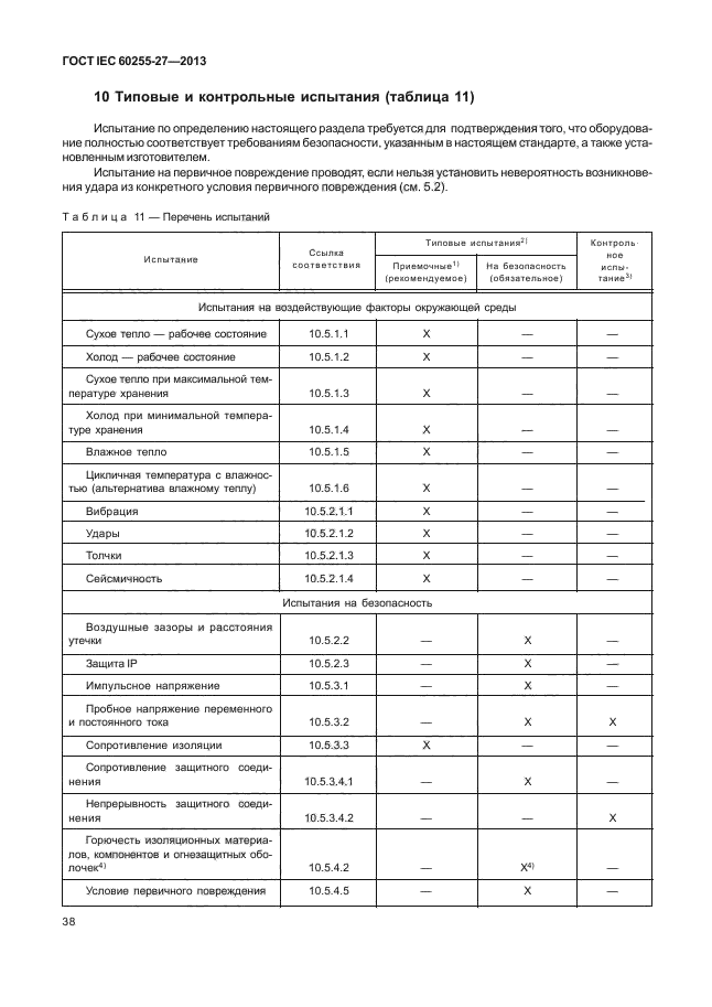 ГОСТ IEC 60255-27-2013