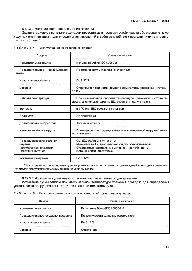 ГОСТ IEC 60255-1-2014