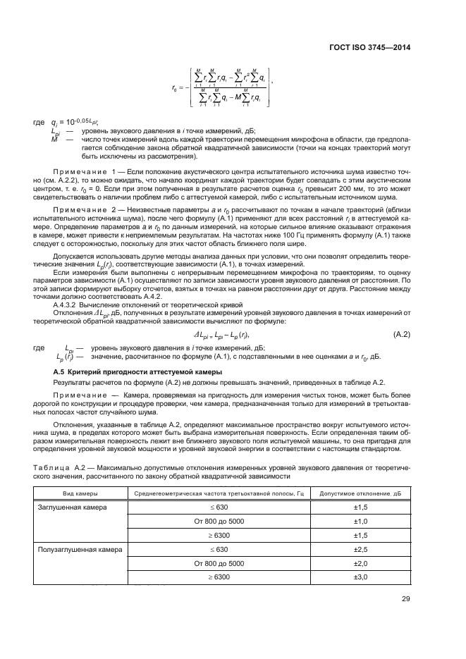 ГОСТ ISO 3745-2014