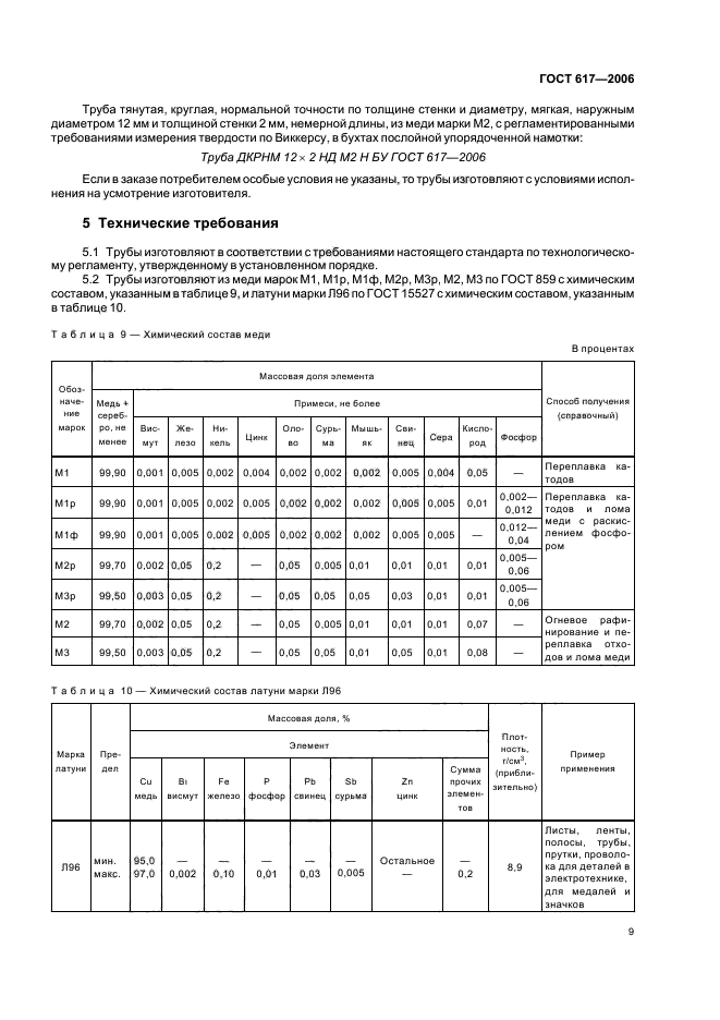 ГОСТ 617-2006