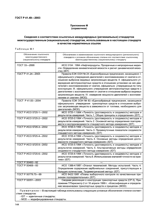 ГОСТ Р 41.49-2003