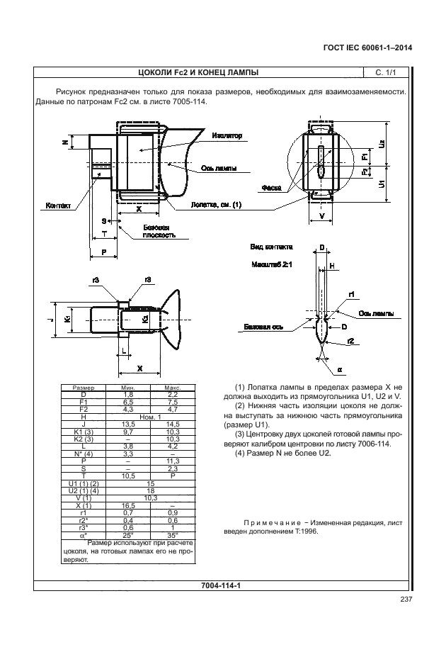 ГОСТ IEC 60061-1-2014