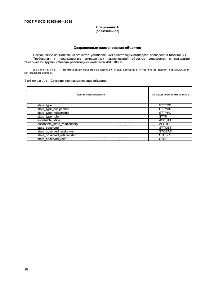 ГОСТ Р ИСО 10303-56-2015