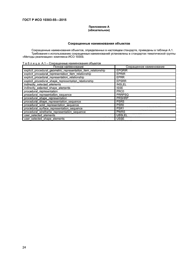 ГОСТ Р ИСО 10303-55-2015