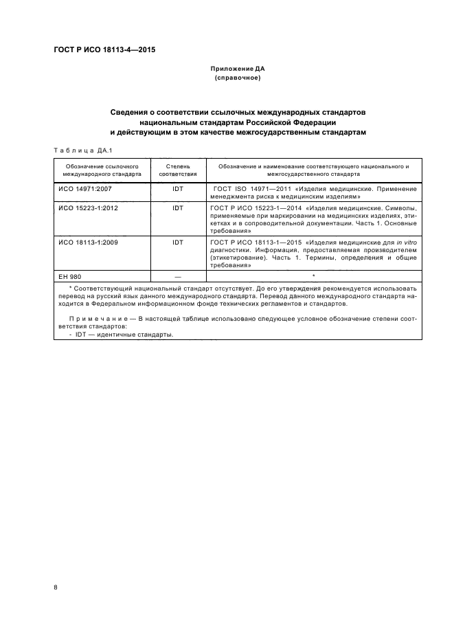 ГОСТ Р ИСО 18113-4-2015